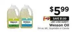 ShopRite Wesson Oil offer