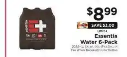 ShopRite Essentia Water 6 Pack offer