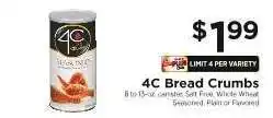 ShopRite 4C Bread Crumbs offer