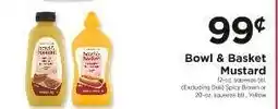 ShopRite Bowl & Basket Mustard offer