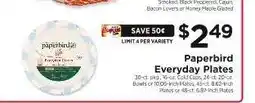 ShopRite Paperbird Everyday Plates offer