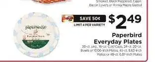 ShopRite Paperbird Everyday Plates offer