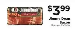 ShopRite Jimmy Dean Bacon offer