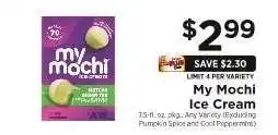 ShopRite My Mochi Ice Cream offer
