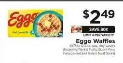 ShopRite Eggo Waffles offer