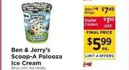 ShopRite Ben & Jerry's Scoop-A-Palooza Ice Cream offer