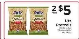 ShopRite Utz Pretzels offer