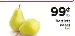 ShopRite Bartlett Pears offer
