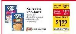 ShopRite Kellogg's Pop-Tarts offer