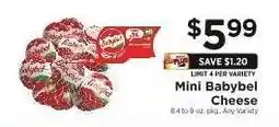 ShopRite Mini Babybel Cheese offer