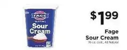 ShopRite Fage Sour Cream offer