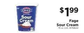ShopRite Fage Sour Cream offer