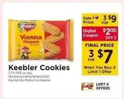 ShopRite Keebler Cookies offer