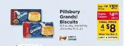 ShopRite Pillsbury Grands Biscuits offer
