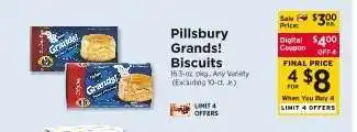 ShopRite Pillsbury Grands Biscuits offer