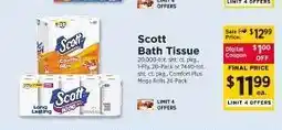 ShopRite Scott Bath Tissue offer