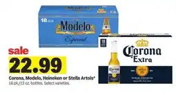 Meijer Corona, Modelo, Heineken or Stella Artois offer