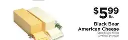 ShopRite Black Bear American Cheese offer