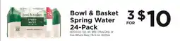 ShopRite Bowl & Basket Spring Water 24-Pack offer