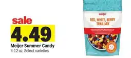 Meijer Meijer Summer Candy offer