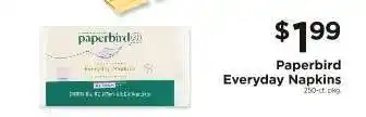 ShopRite Paperbird Everyday Napkins offer