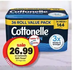 Meijer Cottonelle Bath Tissue offer