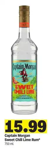 Meijer Captain Morgan Sweet Chili Lime Rum offer