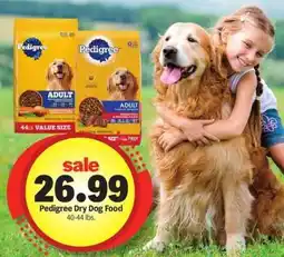 Meijer Pedigree Dry Dog Food offer