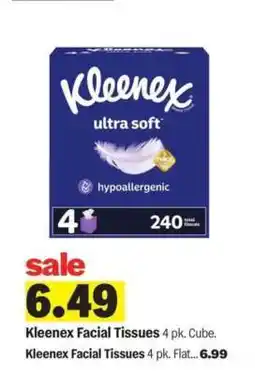 Meijer Kleenex Facial Tissues offer