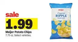Meijer Meijer Potato Chips offer