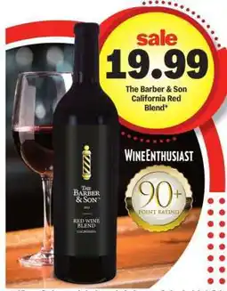 Meijer The Barber & Son California Red Blend offer