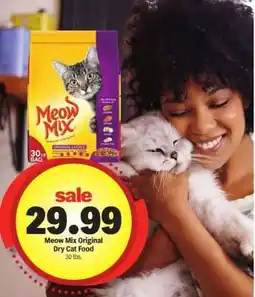 Meijer Meow Mix Original Dry Cat Food offer