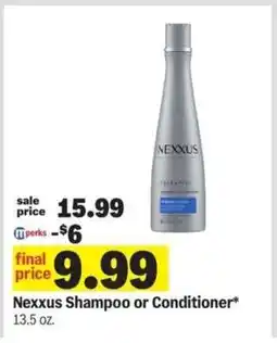 Meijer Nexxus Shampoo or Conditioner offer