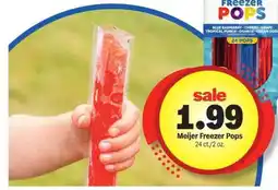 Meijer Meijer Freezer Pops offer