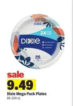 Meijer Dixie Mega Pack Plates offer