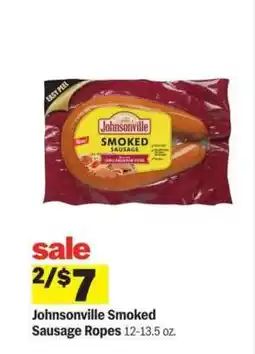 Meijer Johnsonville Smoked Sausage Ropes offer