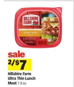 Meijer Hillshire Farm Ultra Thin Lunch Meat offer