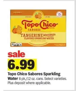 Meijer Topo Chico Sabores Sparkling Water offer