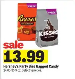 Meijer Hershey's Party Size Bagged Candy offer