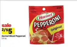 Meijer Hormel Sliced Pepperoni offer