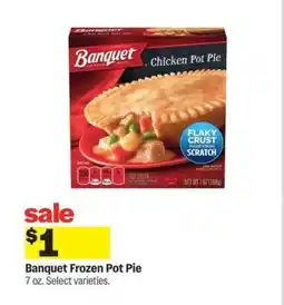 Meijer Banquet Frozen Pot Pie offer