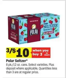 Meijer Polar Seltzer offer