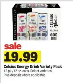 Meijer Celsius Energy Drink Variety Pack offer