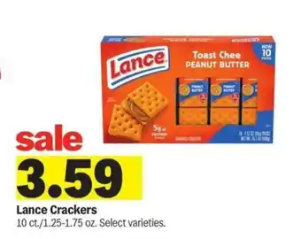 Meijer Lance Crackers offer
