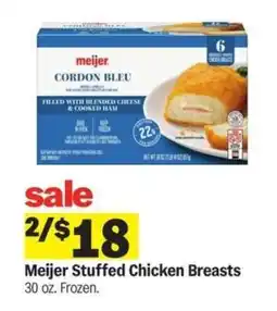 Meijer Meijer Stuffed Chicken Breasts offer