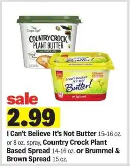 Meijer I Can't Believe It's Not Butter! offer