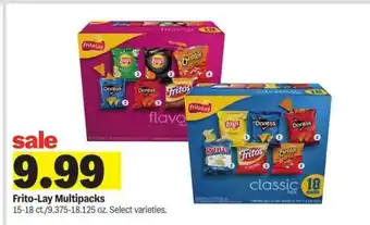 Meijer Frito-Lay Multipacks offer