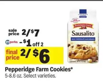Meijer Pepperidge Farm Cookies offer