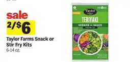 Meijer Taylor Farms Snack or Stir Fry Kits offer
