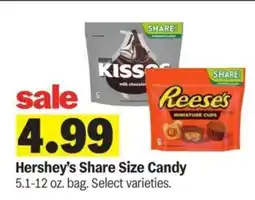 Meijer Hershey's Share Size Candy offer